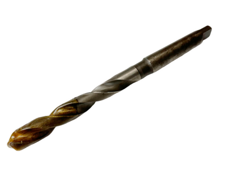 CLE-FORGE 41/64 High Speed Drill Bit Morse #2 Taper 9" L HS H6417