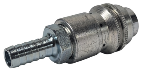 Foster SV5805 Quick Disconnect Vent Coupler 1/2" ID Hose Barb Steel