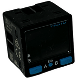 Festo SPAB-P10R-N18-2P-L1 Pressure Sensor 0-10 Bar 2 PNP Output 12-24VDC 8000059