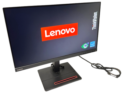 Lenovo ThinkVision T24i-20 IPS LED Monitor Black 23.8" Full HD HDMI Display Port