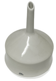 CoorsTek 60246 Porcelain Buchner Funnel 1060 mL for 150 mm Paper