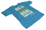 Puma Youth Real Philly Real Soccer Graphic Teal Short Sleeve Shirt Size Medium