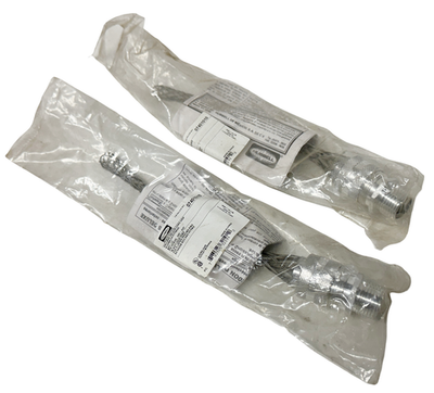 Lot of (2) Hubbell 07401010 Kellems Deluxe Cord Grip 1/2" NPT 0.500-0.625″