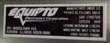 Equipto Electronics Heavy Duty EMI/RFI Shielded Electrical Cabinet W/ Key Lock