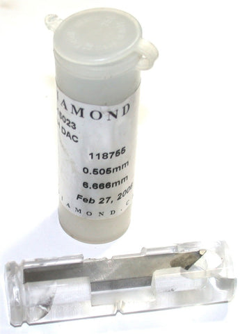 K & Y Diamond O15023 RH DAC Diamond Right Hand Tool Bit