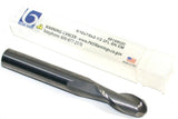 Blue Chip 49149020 5/16" Diameter 5/16in shank 2 Flute Carbide Ball End Mill