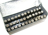 CH Hanson 21630 3/8” Heavy Duty Combo Letter & Number Stamp Set w/Case Made USA
