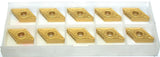 Lot of 10 New Toshiba DNMG150408-DM TD905 Turning Carbide Inserts