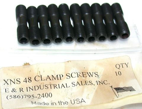 Lot of 10 New 1/4"-28 Differential Clamp Screws XNS-48