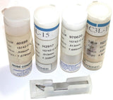 Lot of 4 Contour Fine Tooling Inc. 15742-C-L20-020 Diamond Left Hand Tool Bits