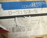 Johnson Controls D-3153-5 Damper Actuator W/ 8-13 PSIG Spring & Auxiliary Mount