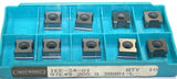 9 New Ingersoll IEE-34-01 205 Carbide Parallelogram Milling Insert