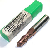 Design-Rite XL D6621402 13/32" Diameter 2 Flute TiCN Coat Carbide Ball End Mill