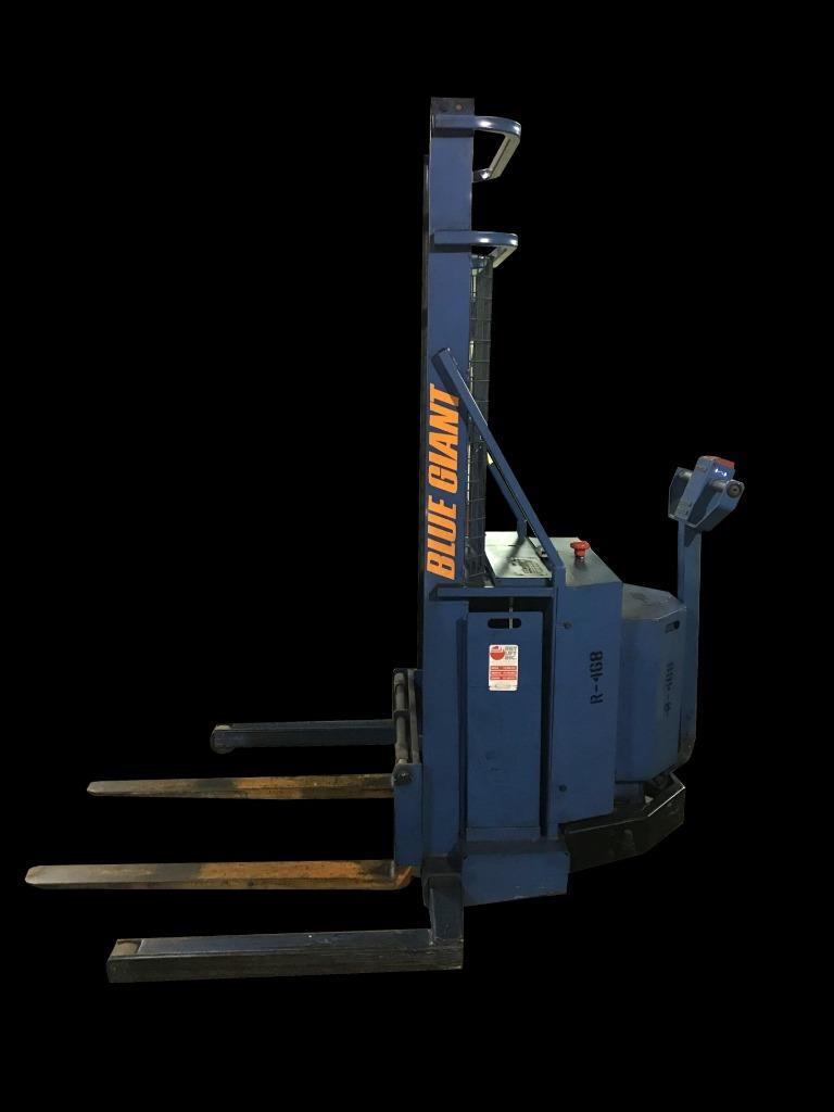 Blue Giant E62-15 24V Walk Behind Pallet Stacker Forklift 1500LB Cap 6
