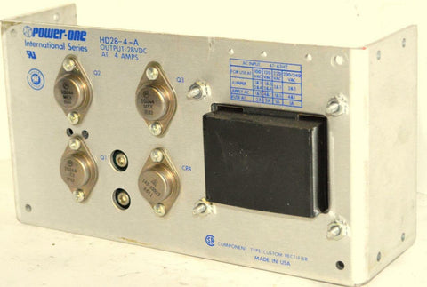 Power One HD28-4-A Power Supply 28 VDC @ 4 Amps