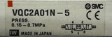 SMC VQC2A01N-5 Solenoid Valve 5 Port 24V DC 0.15-0.7 MPa
