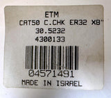 ETM ER32X8" CAT 50 Tool Holder Collect Chuck ER32 x 8"