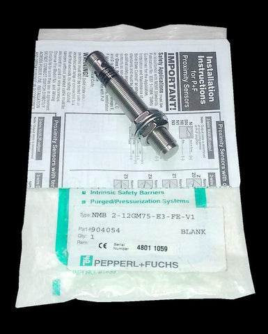 New Pepperl + Fuchs NMB 2-12GM75-E3-FE-V1 Inductive Proximity Switch Sensor