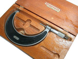 Starrett .0001" Micrometers Mics 4 To 5" 226XL-5 w/ Case Calibrated