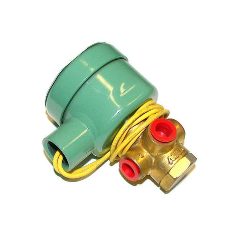 New Asco HT 8210C93 Red Hat Solenoid Valve 110/120 VAC 3/8 NPT Pipe
