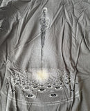 Tultex Men's Tool Los Angeles California Gray Short Sleeve Shirt Size Large