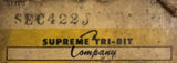 Lot of (10) Supreme Tri-Bit SEC422J Solid Carbide Indexable Inserts