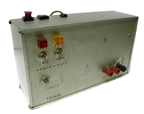 CUSTOM TE2426 TEST FIXTURE FOR 622L2 - SOLD AS IS