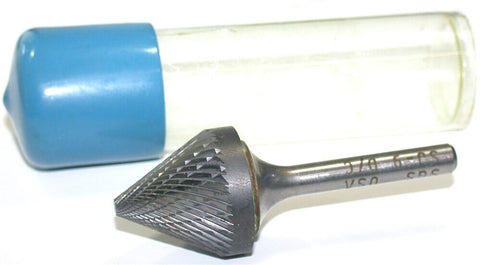 SGS SJ-9 1" Diameter 1/4 in shank Carbide Burr New