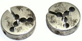 Lot of 2 Greenfield O.K. Jr. 2-56 NC Adjustable Steel Thread Dies Made in USA