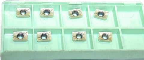Lot of 8 Walter Quartec APMT0903PPR-F56 WQM45 Carbide Indexable Milling Inserts