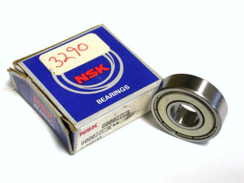 BRAND NEW IN BOX NSK DEEP GROOVE BALL BEARING 10MM X 26MM X 8MM 6000ZZC3