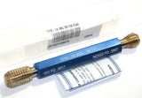 Van Keuren VK10437143BSTIN 7/16"-14 UNC-3B TIN Thread Gage Go/No Go Plug Gage