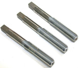 3 Cromclad Netco 396 3/8"-16 NC GH3 4-Flute S.T.I. High Speed Bottoming Tap