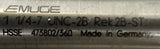 Emuge 1-1/4-7 Plug Hand Tap 4 Flute UNC-2B Rek.2B-ST HSSE 473802/360