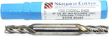 Niagara 45089 17/64" diameter 4 Flute Double End HSS End Mill