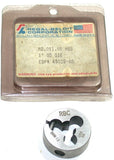 Regal Beloit 45028-AS M8.0 X 1.00 Adjustable Metric HSS 1" OD Thread Die
