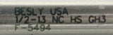 Besly USA 1/2-13 X 6 NC Plug Hand Tap 4 Flute HS GH3 F-5494