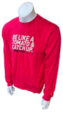 Anvil Men's Be Like A Tomato & Catch Up Puma PTXC2 9.11.2010 Red Shirt Size M