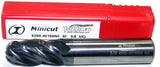 YG-1 Minicut 6200-40160NF 5/8" Diameter 4 Flute Carbide TiAlN Coat Ball End Mill