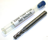 Garr Tool 230M 13/64" Diameter 4-Flute Carbide .060 Corner Radius End Mill