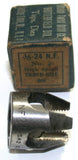 Union Twist Thred-Rite 3/8-24 N.F. No. 2 7/8" OD Round HSS Acorn Cone Die
