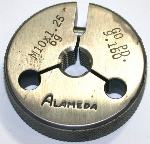 Alameda M10X1.25 6g GO Thread Ring Gage