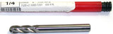 Fullerton 32041 1/4" Diameter 1/4 in shank 4 Flute Solid Carbide Ball End Mill