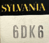 Sylvania 6DK6 Power Tube (2 Available)