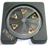 Lot of 5 Vargus 6.0IR18NPTVHX Tin Coat Carbide Threading Inserts