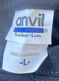 Anvil Men's Elvis 35th Anniversary Concert 2012 Black Short Sleeve Shirt Size L