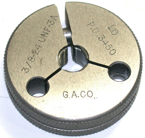 G.A. CO 3/8-24 NF-3 LO Thread Gage