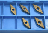 Lot of 5 Boehlerit VCMT 221-FP P25 Turning Carbide Inserts