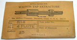 25 New Walton 12314 Spare Fingers for use with 5/16" 4-Flute Tap Extractor