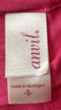 Anvil Women's Puma Project Pink Breast Cancer Short Sleeve Shirt Size Small